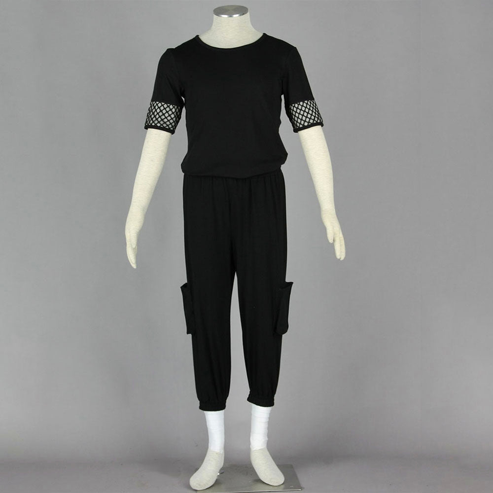 Anime Desert Village Sand Gourd Ninja Exam Cosplay Costume Outfit for Men Kids product image 5
