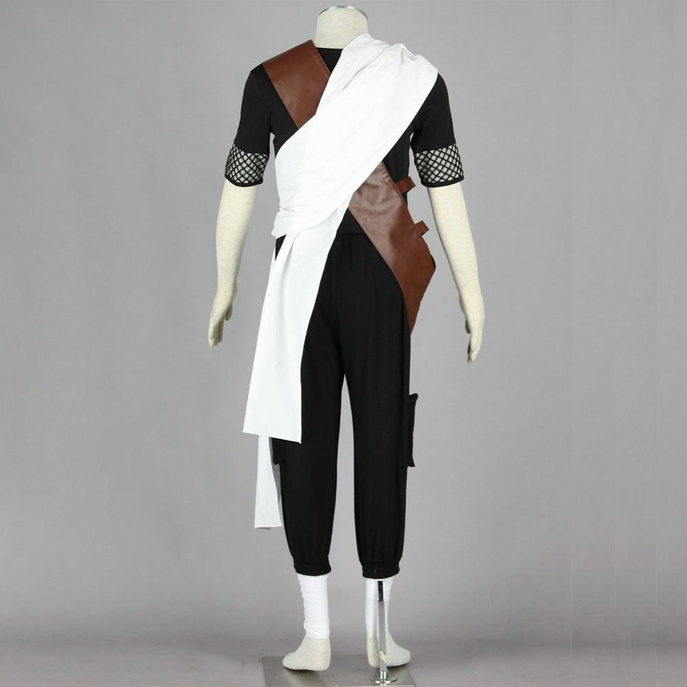 Anime Desert Village Sand Gourd Ninja Exam Cosplay Costume Outfit for Men Kids product image 9