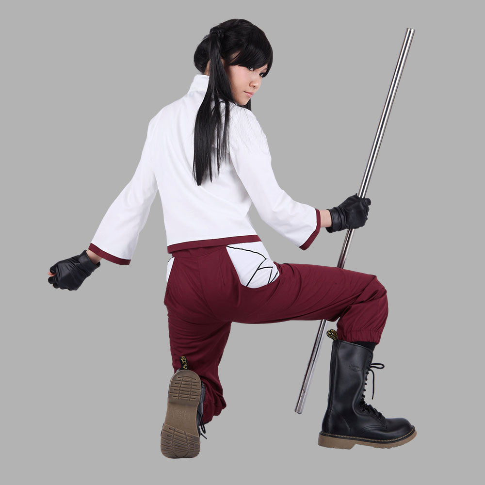 Anime Scroll Weapon Master Ninja Girl Cosplay Costume for Women Kids product image 1