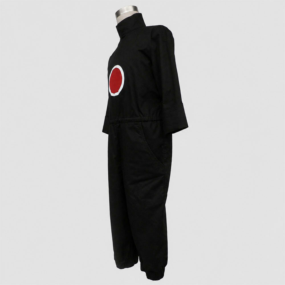 Anime Sand Village Puppet Ninja Cosplay Costume Black Hooded Jumpsuit Outfit Men Kids product image 4