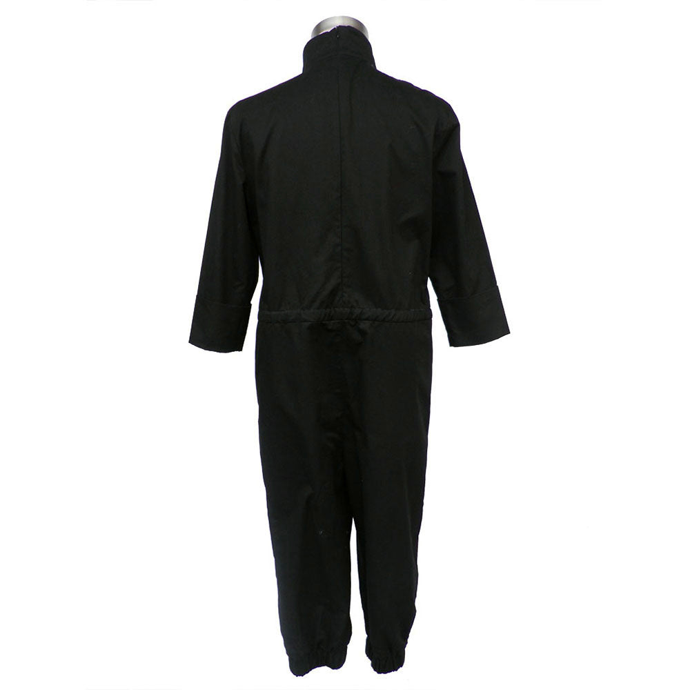 Anime Sand Village Puppet Ninja Cosplay Costume Black Hooded Jumpsuit Outfit Men Kids product image 7