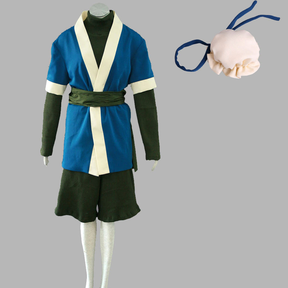 Anime Mist Village Ice Mirror Ninja Cosplay Costume full Outfit Men Kids product image 1