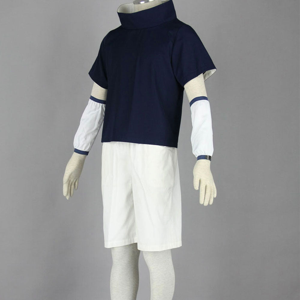 Anime Red Eye Avenger Ninja Childhood Cosplay Outfit with Headband for Adults Kids - product image 10