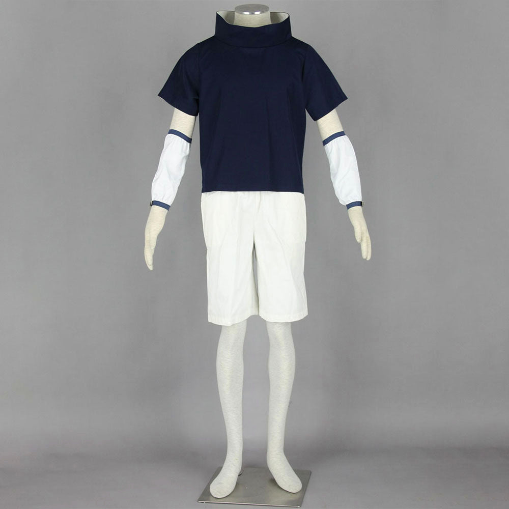 Anime Red Eye Avenger Ninja Childhood Cosplay Outfit with Headband for Adults Kids - product image 11