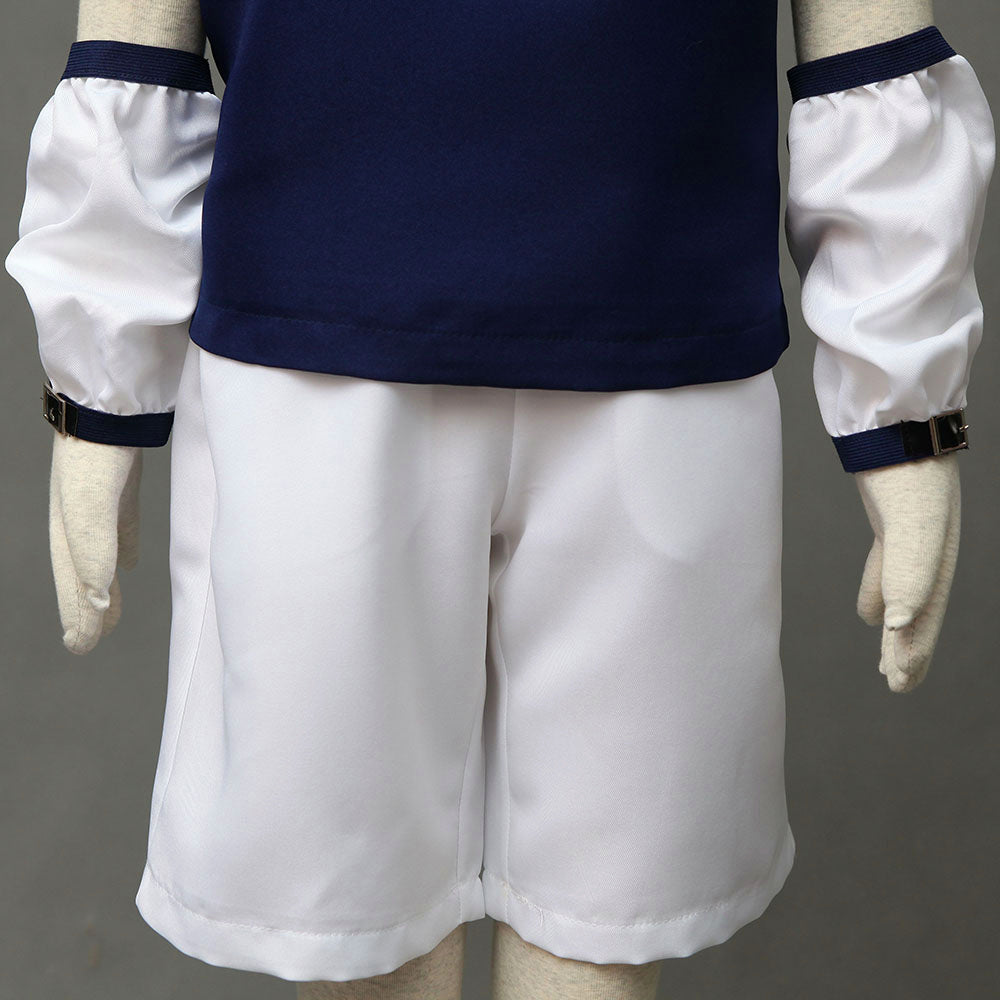 Anime Red Eye Avenger Ninja Childhood Cosplay Outfit with Headband for Adults Kids - product image 2