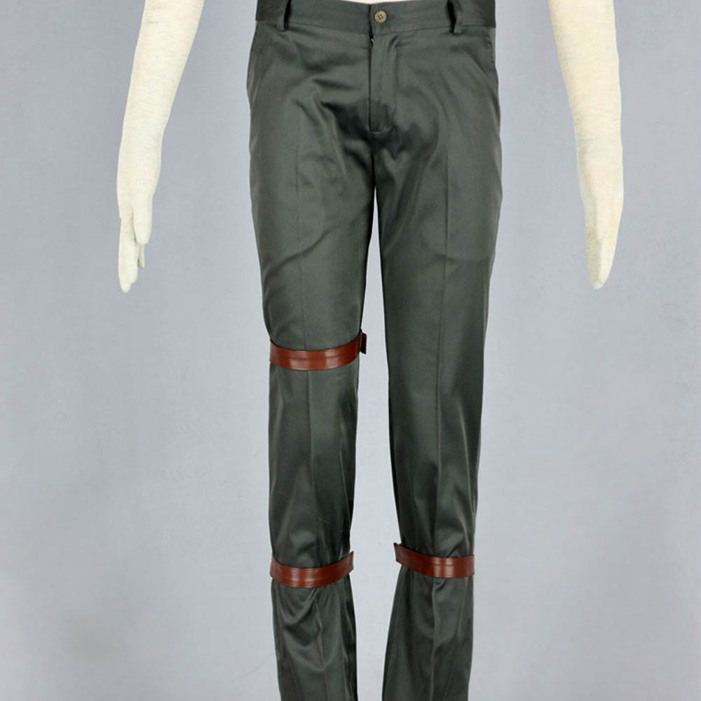 Anime Desert Village Sand Control Ninja Cosplay Red Costume Outfit for Men Kids product image 5