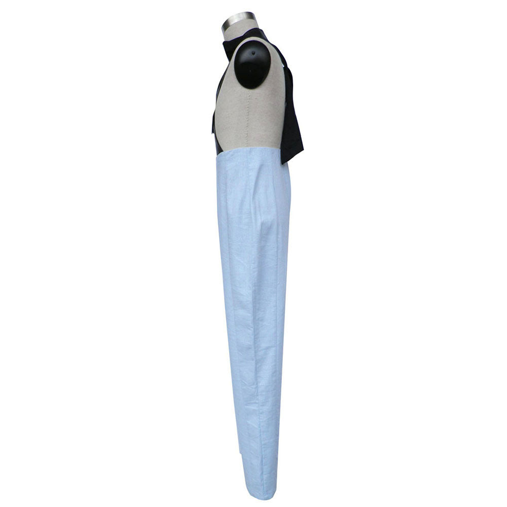 Anime Mist Village Giant Sword Ninja Cosplay Costume with Shoes for Men Kids product image 7