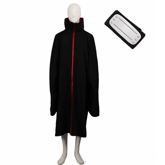 Red Clouds Option-Anime Rinnegan Six Paths Rogue Ninja Cosplay Cloak with Headband for Men Kids product image 9
