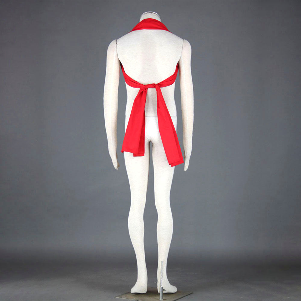 Anime Red-Eyed Avenger Ninja Taking Exam Cosplay Costume Outfit for Men Kids product image 2
