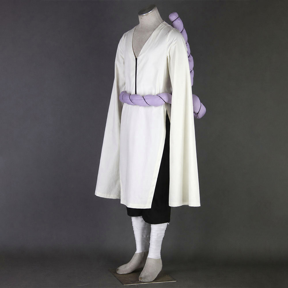 Anime Snake Clan Bone Ninja Cosplay Costume with Large Waist Rope for Men Kids product image 1