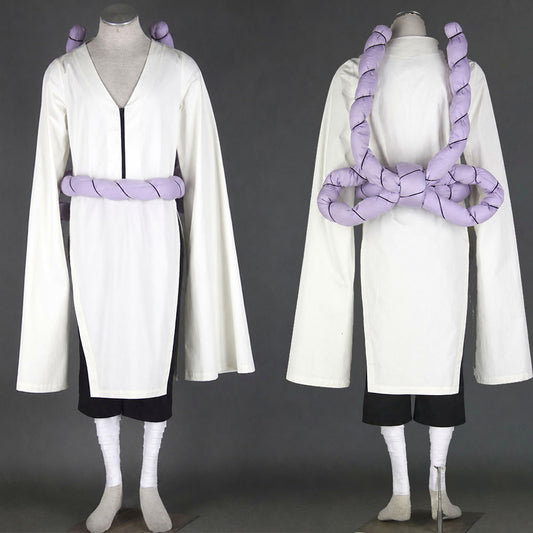 Anime Snake Clan Bone Ninja Cosplay Costume with Large Waist Rope for Men Kids product image 3