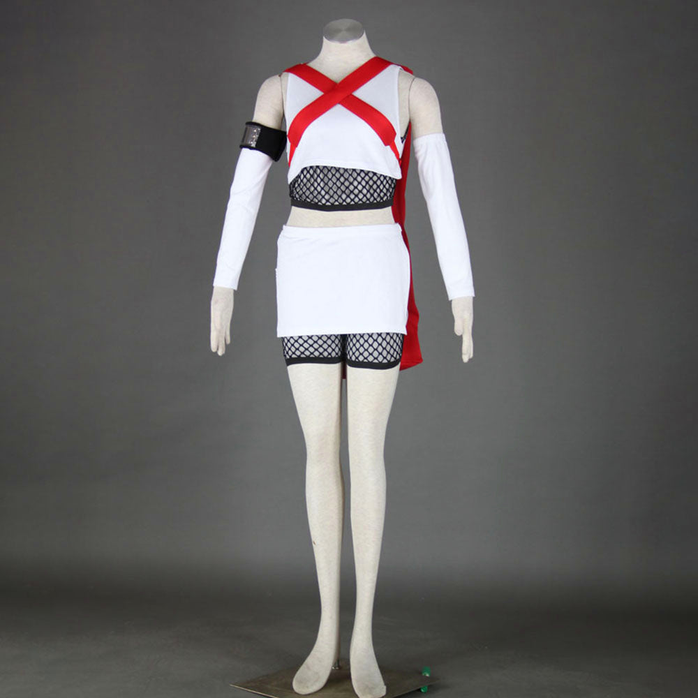 Anime 7-Tailed Insect Warrior Ninja Cosplay Costume with Sandals for Women Kids product image 10