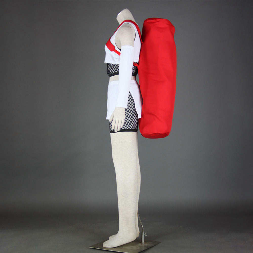 Anime 7-Tailed Insect Warrior Ninja Cosplay Costume with Sandals for Women Kids product image 8