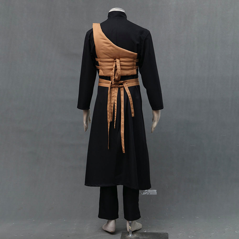 Anime Desert Village Sand Control Ninja Cosplay Black Costume Outfit for Men Kids product image 4