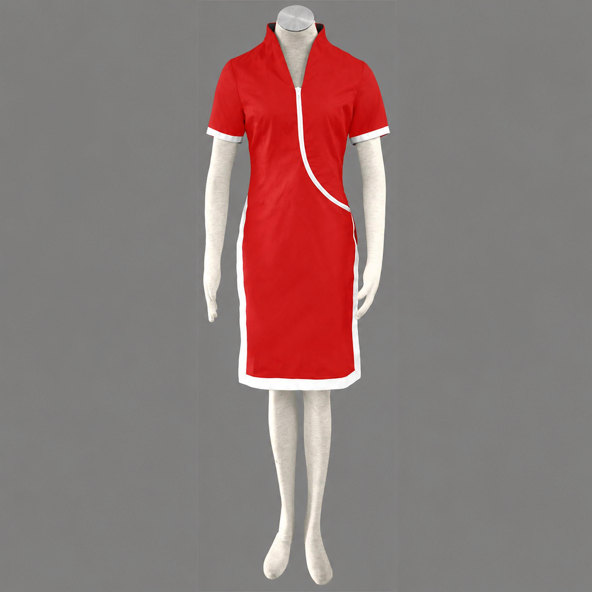 Anime Pink Cherry Blossom Medical Kunoichi Cosplay Costume for Women Kids product image 5