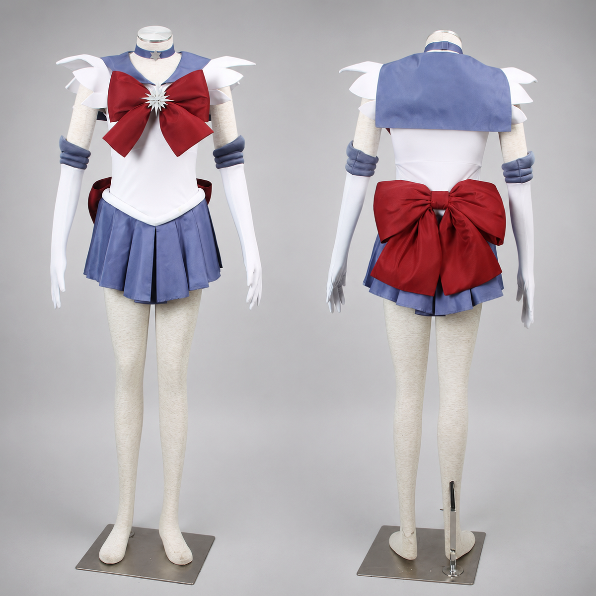 Anime Sailor Moon Tomoyo Hotaru Sailor saturn Fighting Cosplay Costume with Accessories Women Kids product image 8