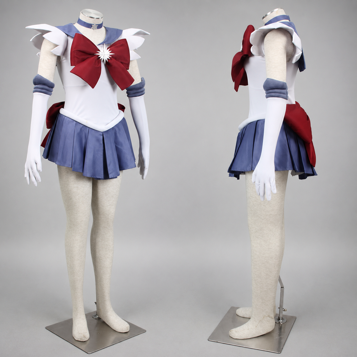 Anime Sailor Moon Tomoyo Hotaru Sailor saturn Fighting Cosplay Costume with Accessories Women Kids product image 9