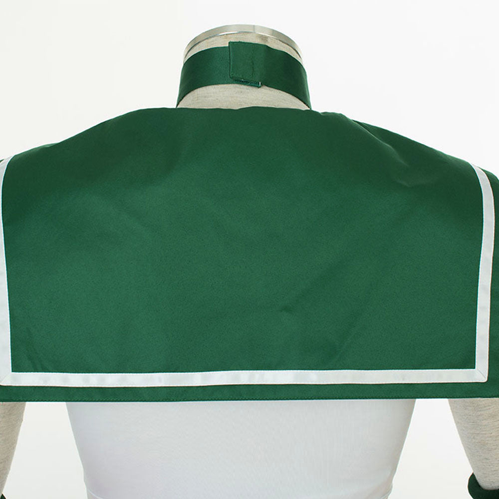 Anime Sailor Moon Kino Makoto Sailor Jupiter Fighting Deluxe Cosplay Costume for Women Kids product image 8