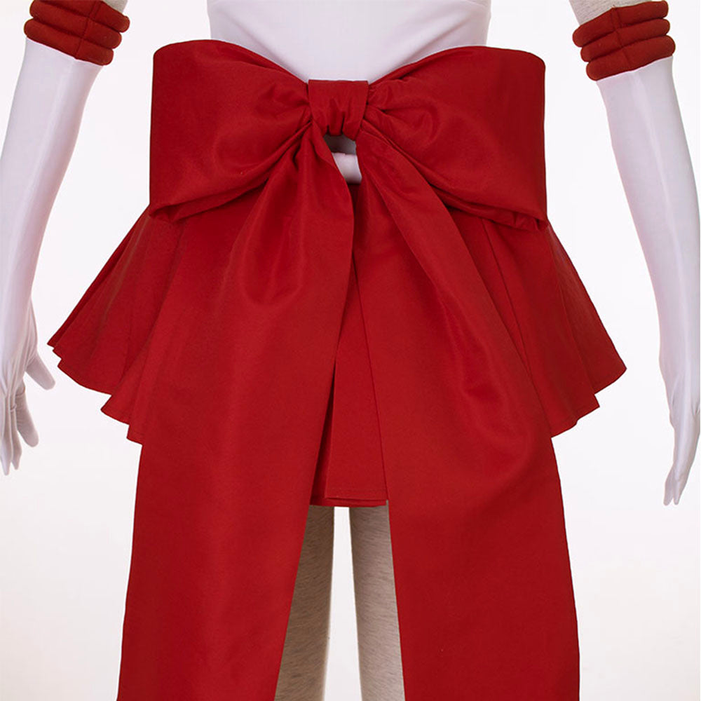 Anime Sailor Moon Heino Rei Sailor Mars Fighting Deluxe Cosplay Costume for Women Kids product image 2