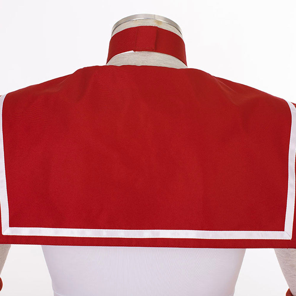 Anime Sailor Moon Heino Rei Sailor Mars Fighting Deluxe Cosplay Costume for Women Kids product image 6