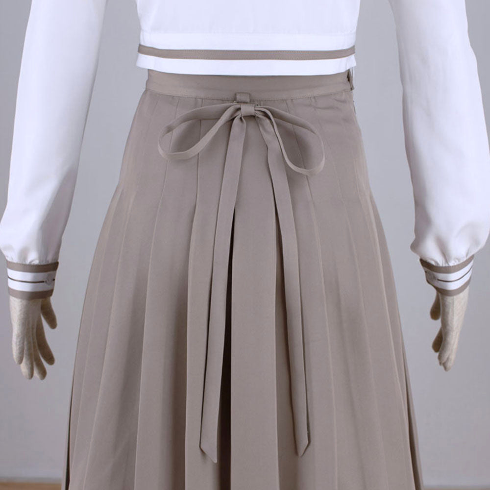 Anime Sailor Moon Kino Makoto Sailor Jupiter Cosplay School Uniform Costume product image 1