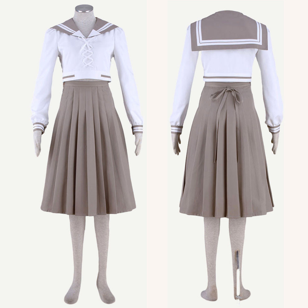 Anime Sailor Moon Kino Makoto Sailor Jupiter Cosplay School Uniform Costume product image 11