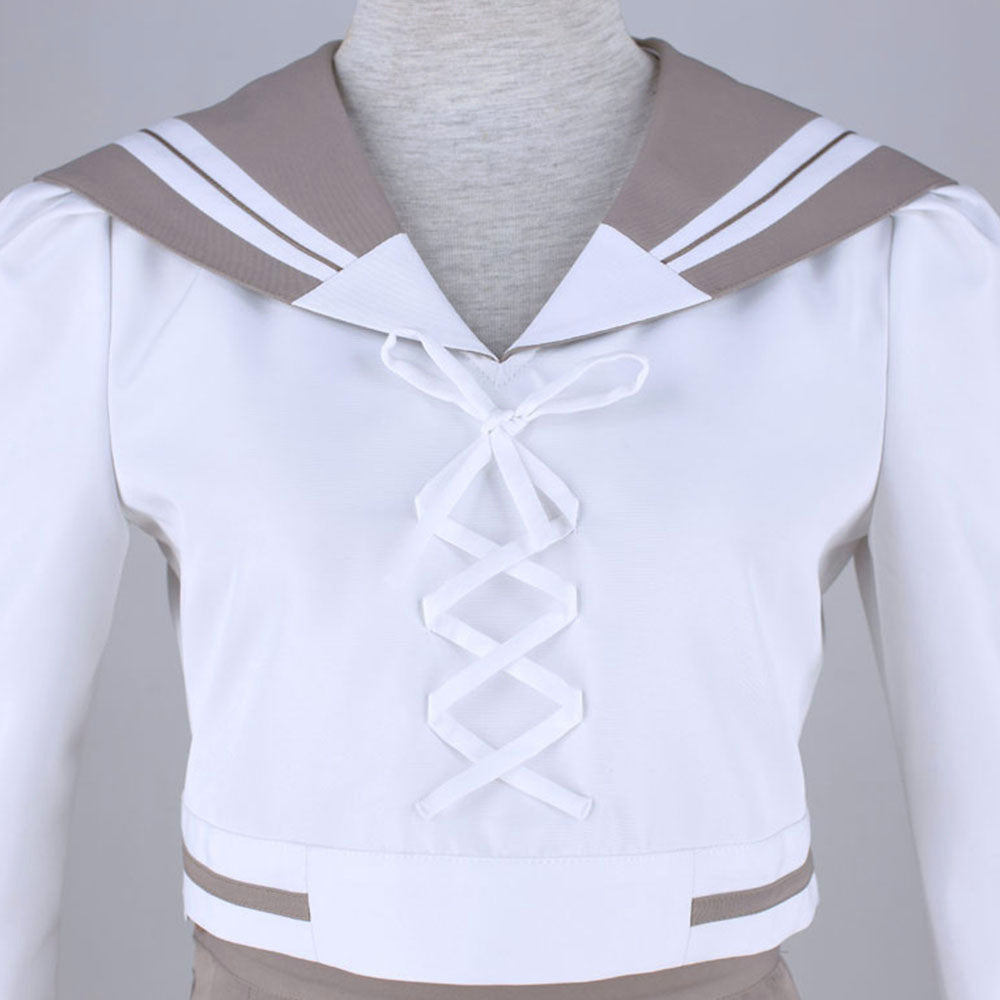 Anime Sailor Moon Kino Makoto Sailor Jupiter Cosplay School Uniform Costume product image 6