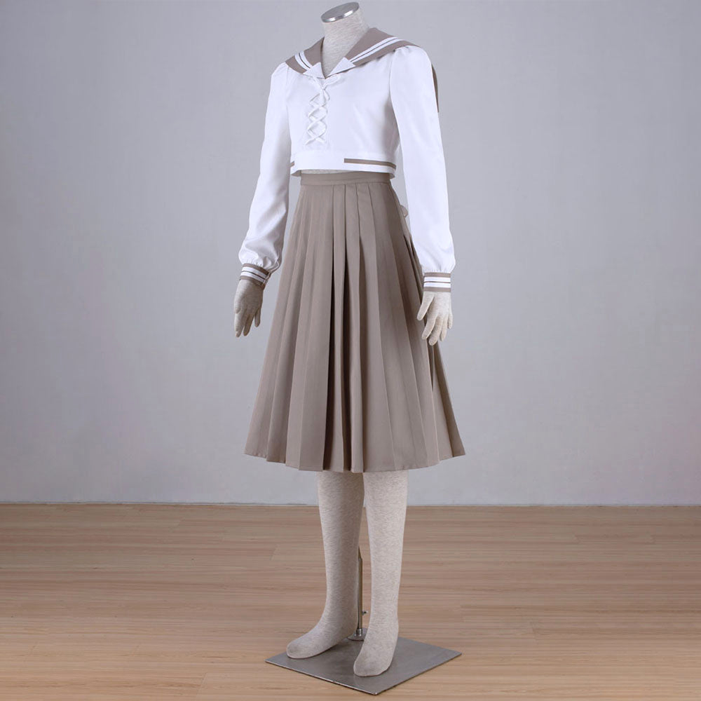 Anime Sailor Moon Kino Makoto Sailor Jupiter Cosplay School Uniform Costume product image 9
