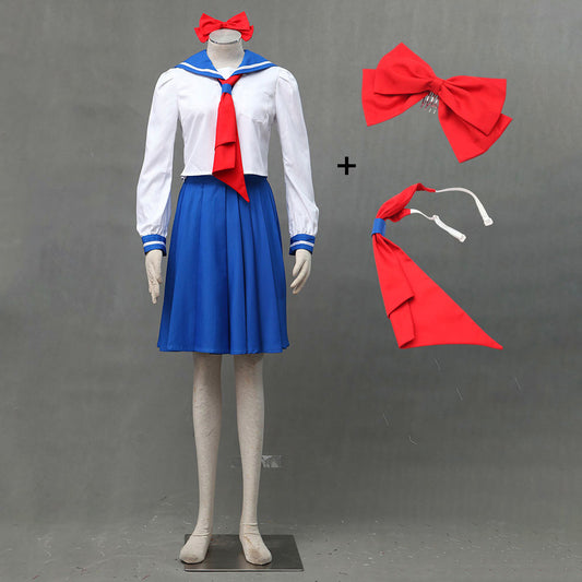 Anime Sailor Moon Aino Minago Sailor Venus Cosplay School Uniform Costume product image 12