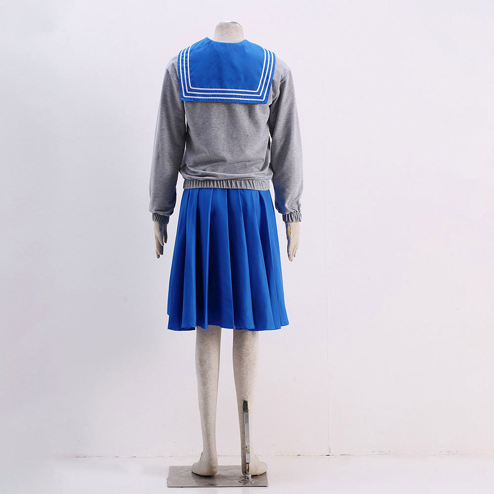 Anime Sailor Moon Mizuno Ami Sailor Mercury Cosplay School Uniform Costume product image 6