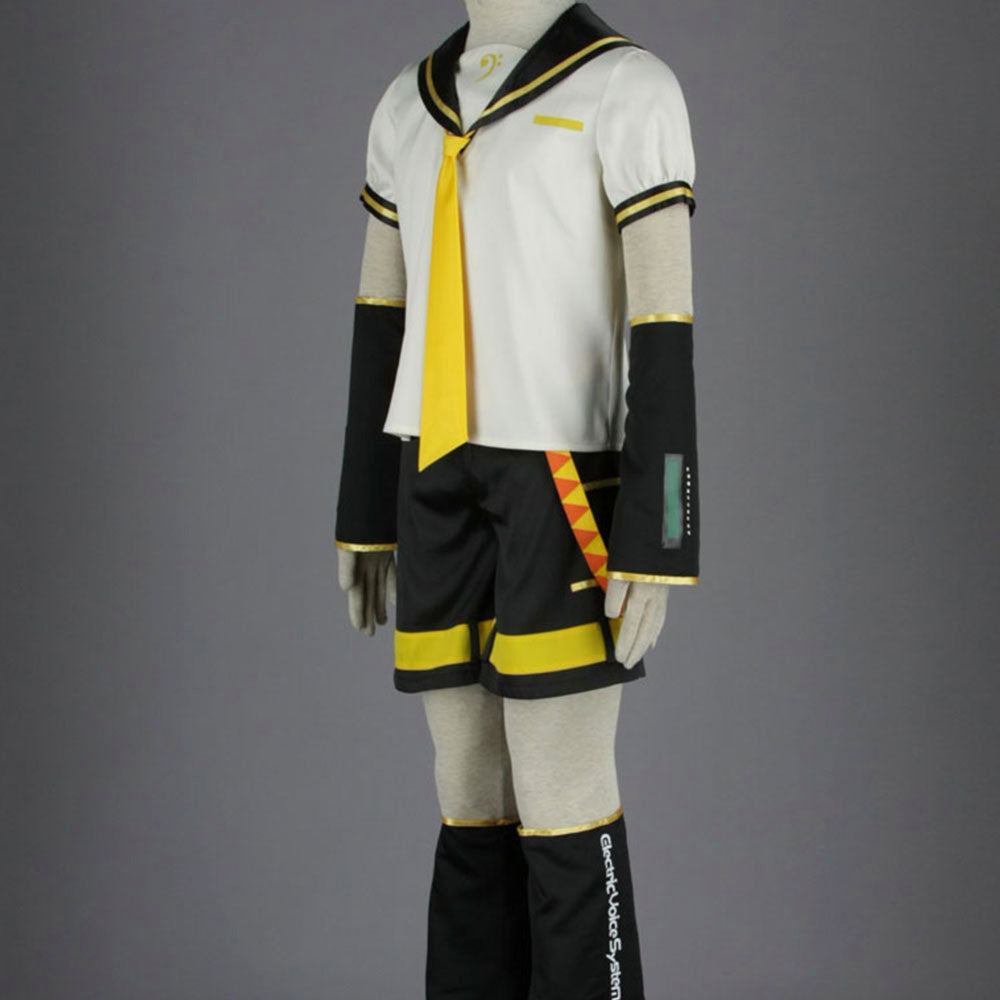 Virtual Popstar Golden Twin Boy Idol Cosplay Costume with Accessories For Men Kids product image 11