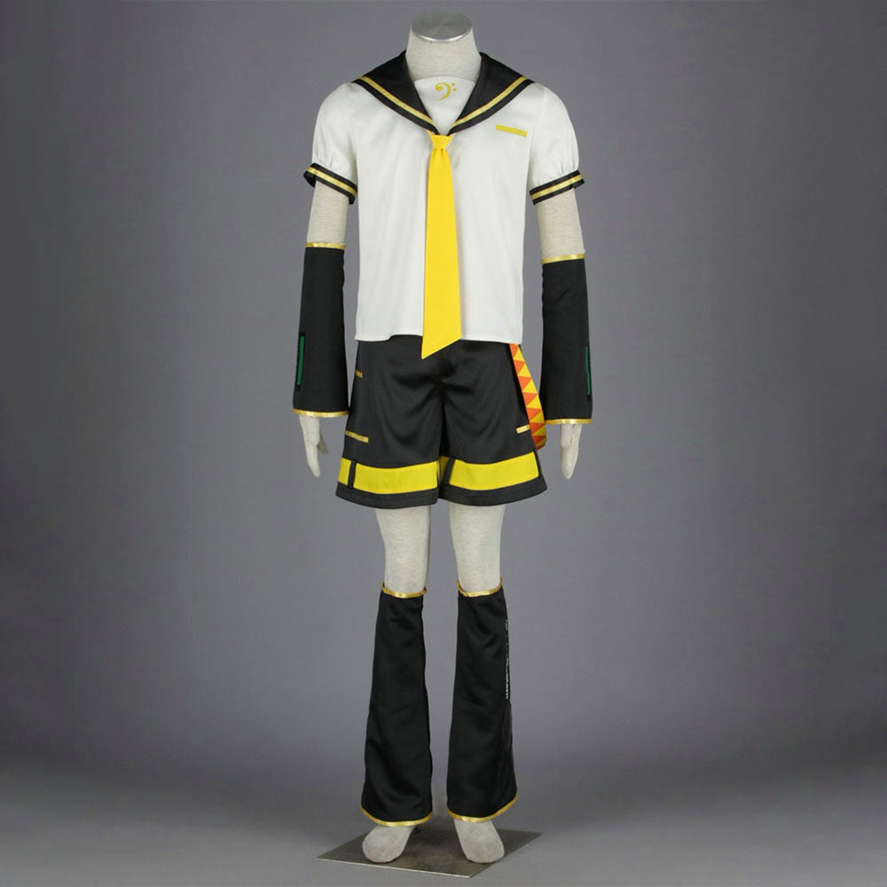 Virtual Popstar Golden Twin Boy Idol Cosplay Costume with Accessories For Men Kids product image 12