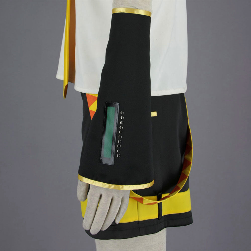 Virtual Popstar Golden Twin Boy Idol Cosplay Costume with Accessories For Men Kids product image 7