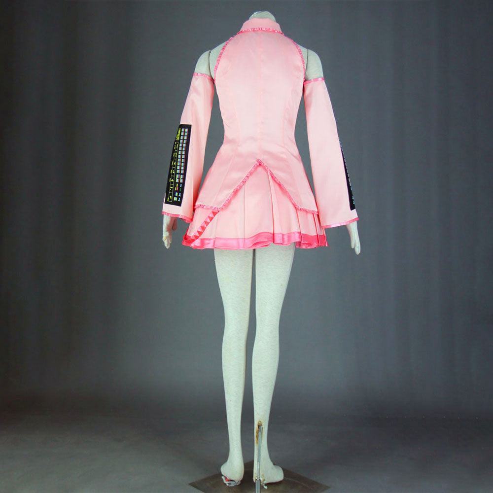Virtual Popstar Cherry Blossom Pink Diva Cosplay Costume with Accessories For Women Kids product image 7