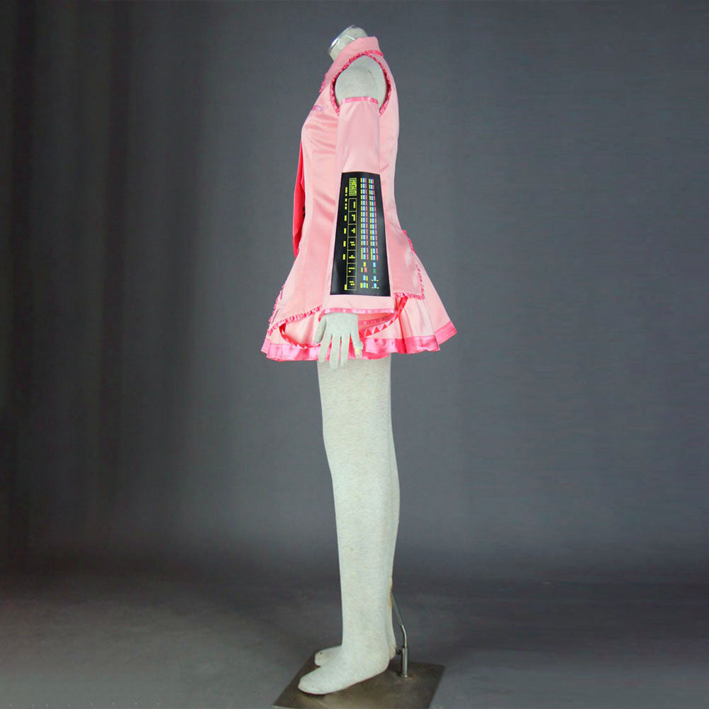 Virtual Popstar Cherry Blossom Pink Diva Cosplay Costume with Accessories For Women Kids product image 8