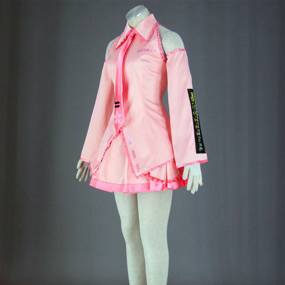 Virtual Popstar Cherry Blossom Pink Diva Cosplay Costume with Accessories For Women Kids product image 9