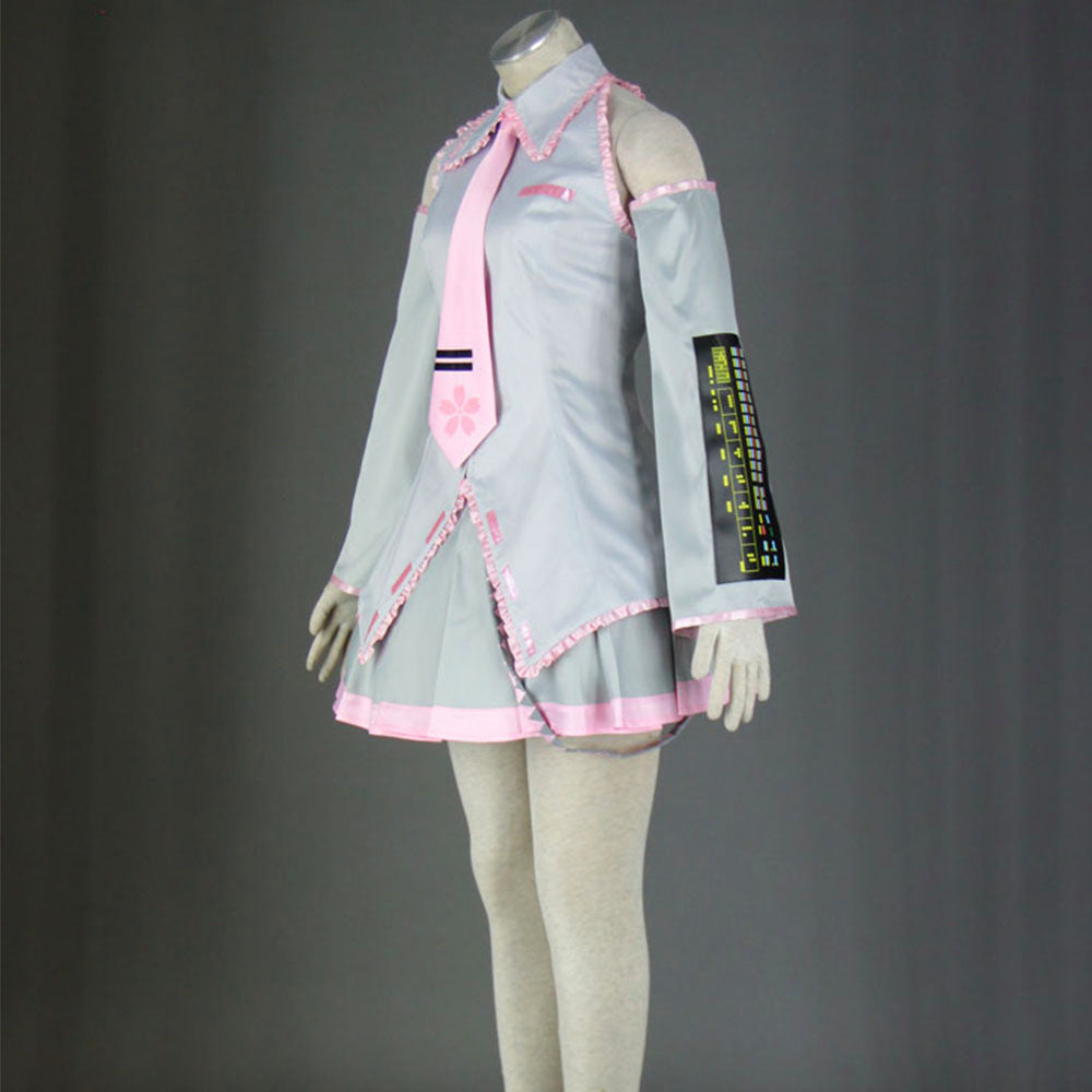 Virtual Popstar Cyan Twin-Tailed Spring Diva Cosplay Costume with Accessories For Women Kids product image 9