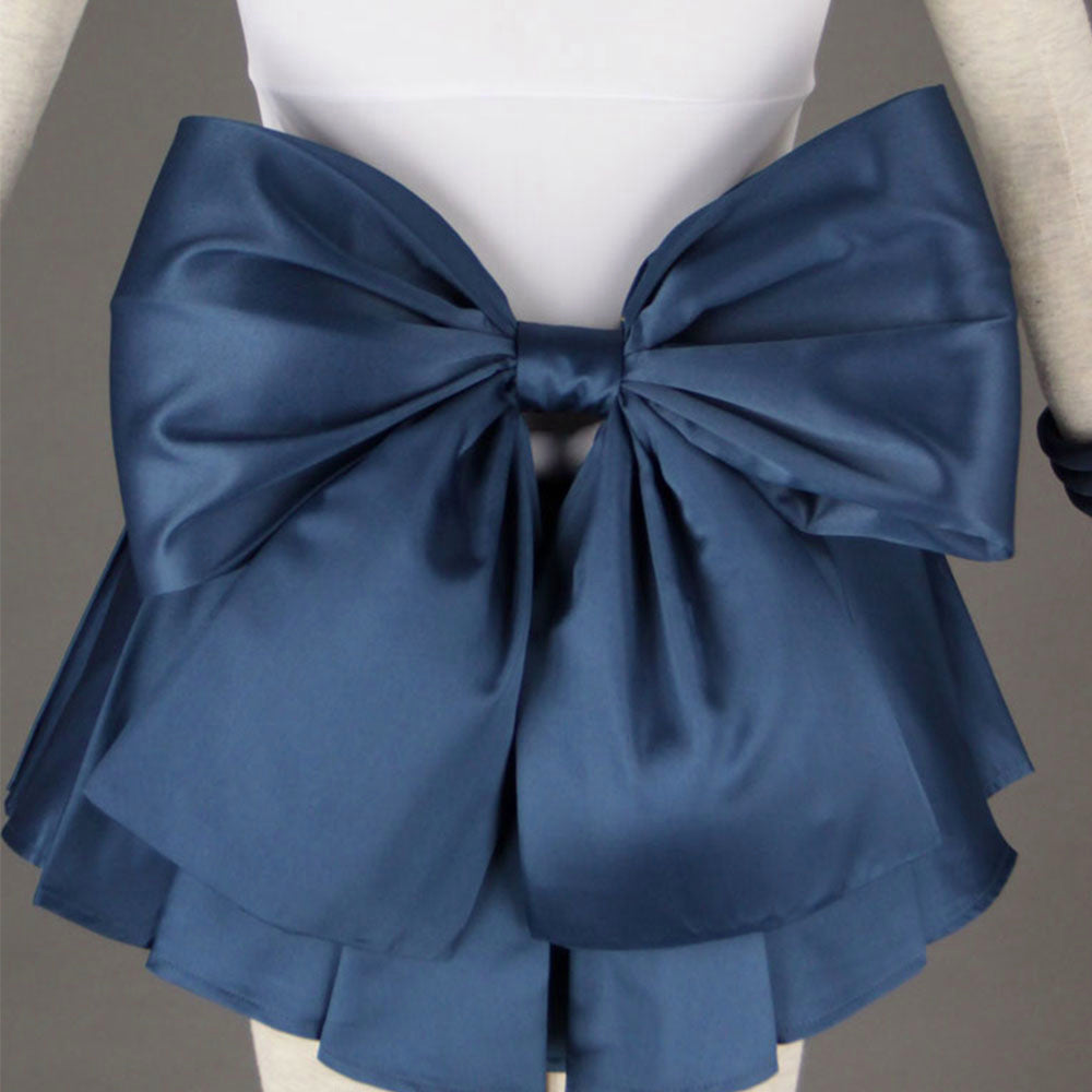 Anime Sailor Moon Tenou Haruka Sailor Uranus Fighting Cosplay Costume with Accessories for Women Kids product image 5