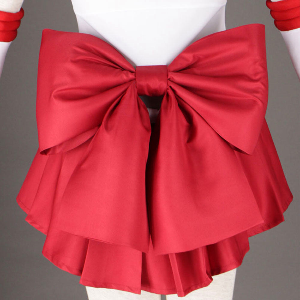 Anime Sailor Moon Heino Rei Sailor Mars Fighting Cosplay Costume with Accessories for Women Kids product image 3