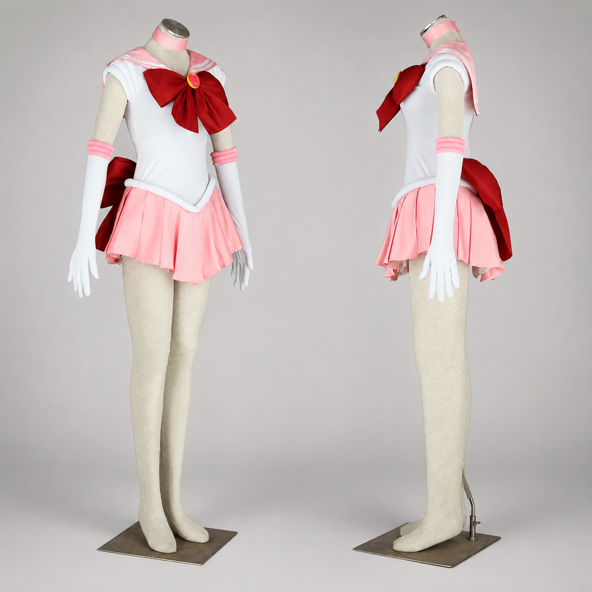 Anime Sailor Moon Chibi usa Sailor chibi moon Fighting Cosplay Costume with Accessories for Women Kids product image 9