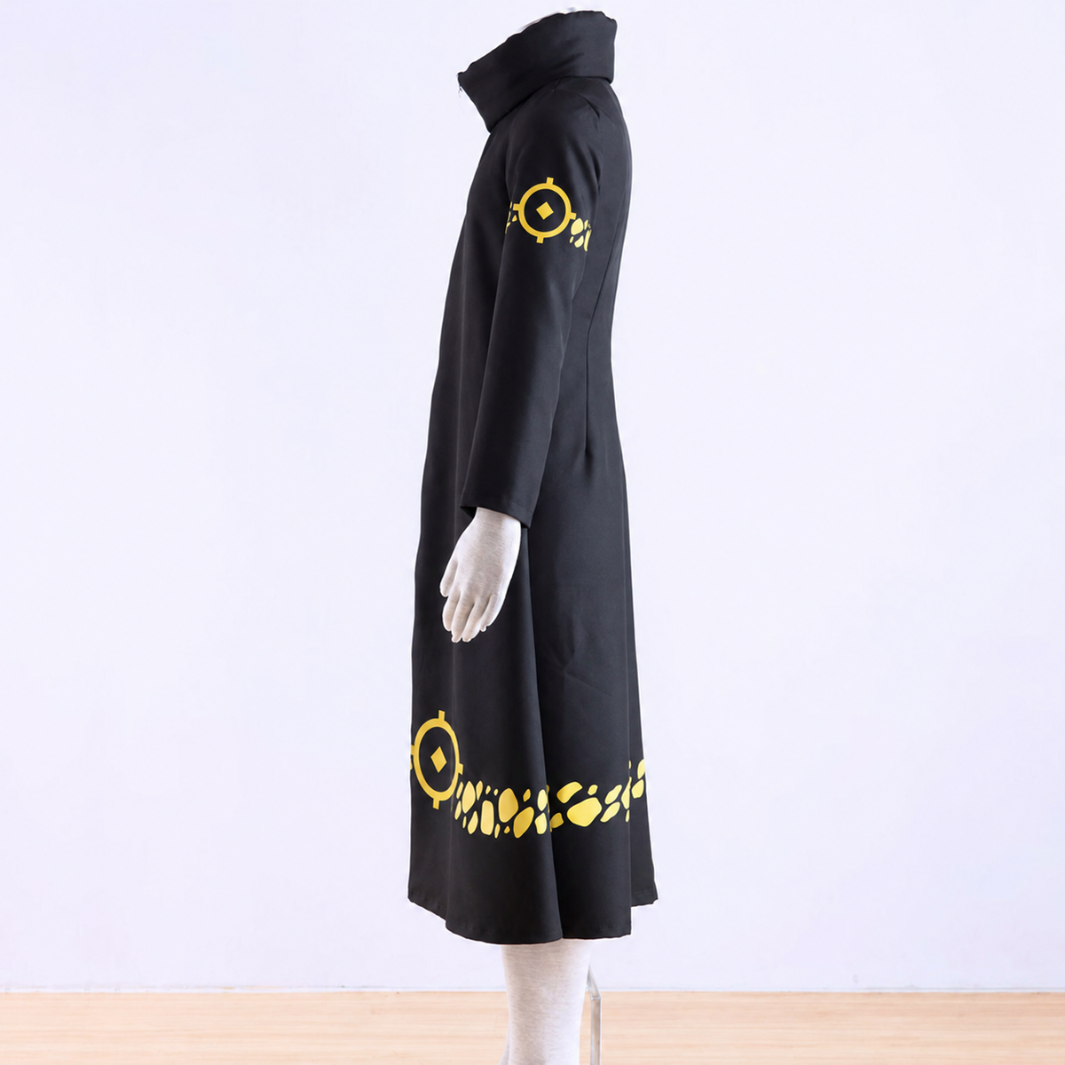 Anime Ocean Adventure Pirate Shadow Surgeon Cosplay Costume Cloak with Hat for Men Kids product image 2