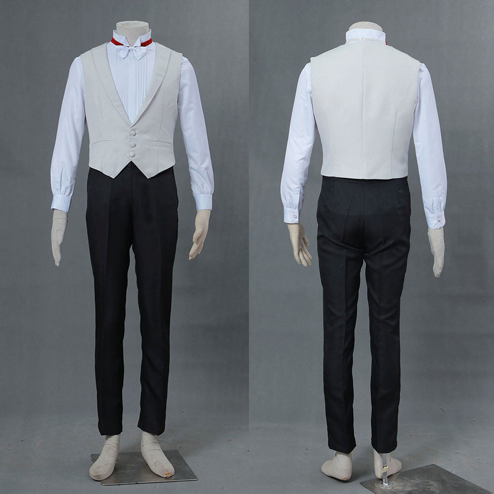 Anime Sailor Moon Tuxedo Mask Chiba Mamoru Cosplay Costume with Accessories for Men Kids product image 7