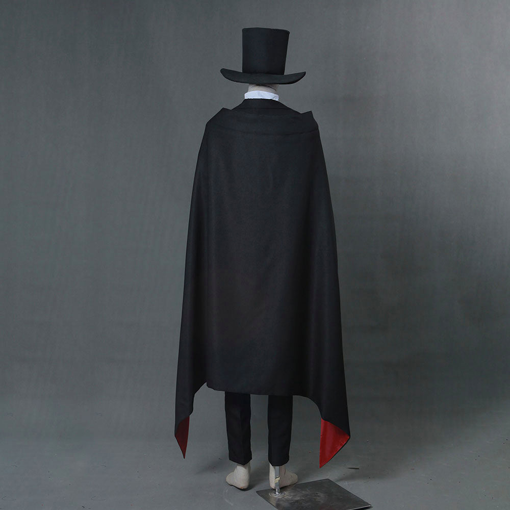 Anime Sailor Moon Tuxedo Mask Chiba Mamoru Cosplay Costume with Accessories for Men Kids product image 8